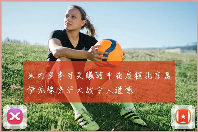 米内罗李可吴曦随申花启程北京盖伊无缘京沪大战令人遗憾